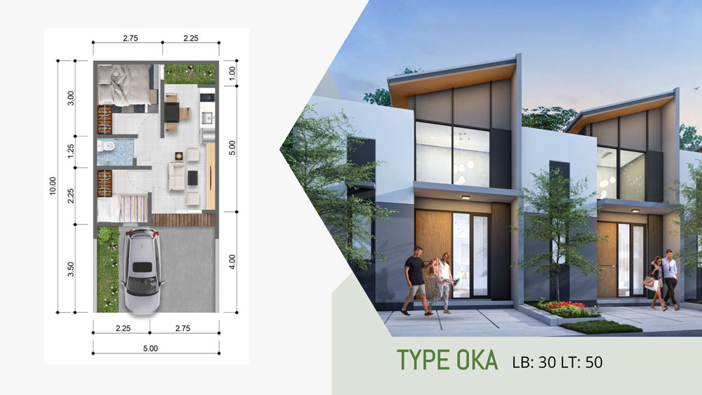 cluster volga tipe oka