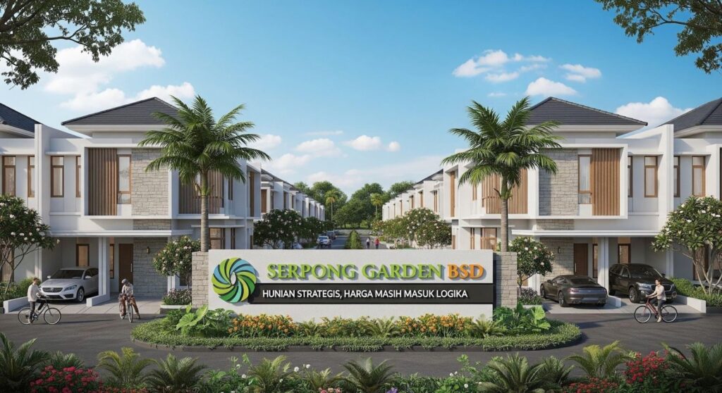 Harga Rumah Serpong Garden BSD Terbaru: Hunian Strategis, Harga Masih Masuk Logika