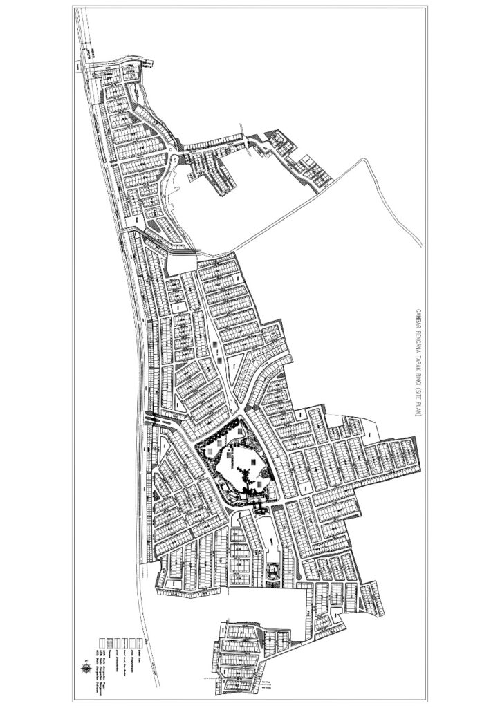 serpong garden 1 siteplan