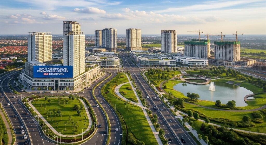 GNA Group: Bukti Keberhasilan Pembangunan Proyek di Serpong