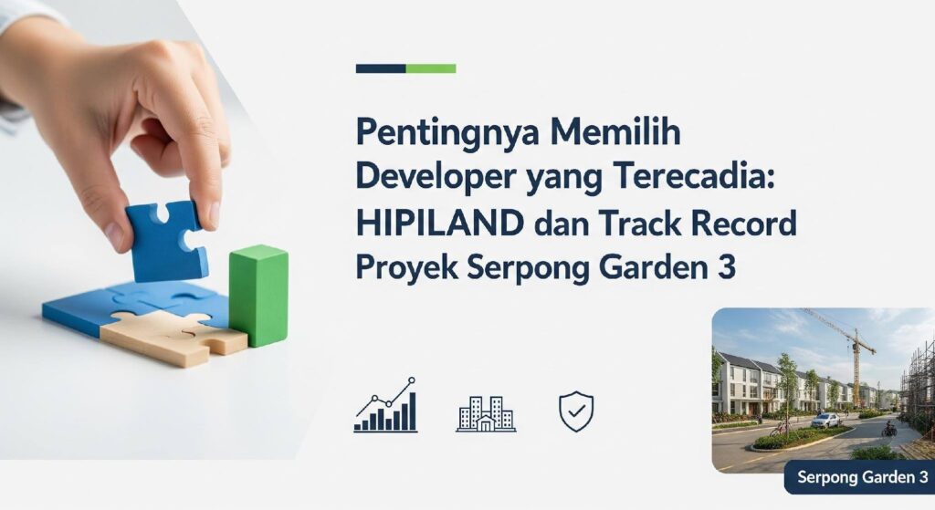 Pentingnya Memilih Developer yang Terpercaya: HIPILAND dan Track Record Proyek Serpong Garden 3