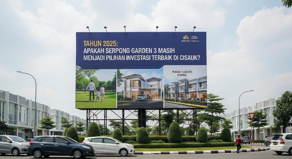Tahun 2026: Apakah Serpong Garden 3 Masih Menjadi Pilihan Investasi Terbaik di Cisauk?